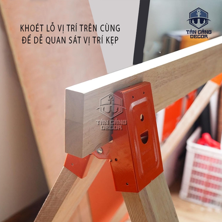 Bộ Khung Đỡ Chân Ngựa Làm Bàn Thao Tác – Bộ 2 Cái (Sawhorse Bracket) - Ảnh 5