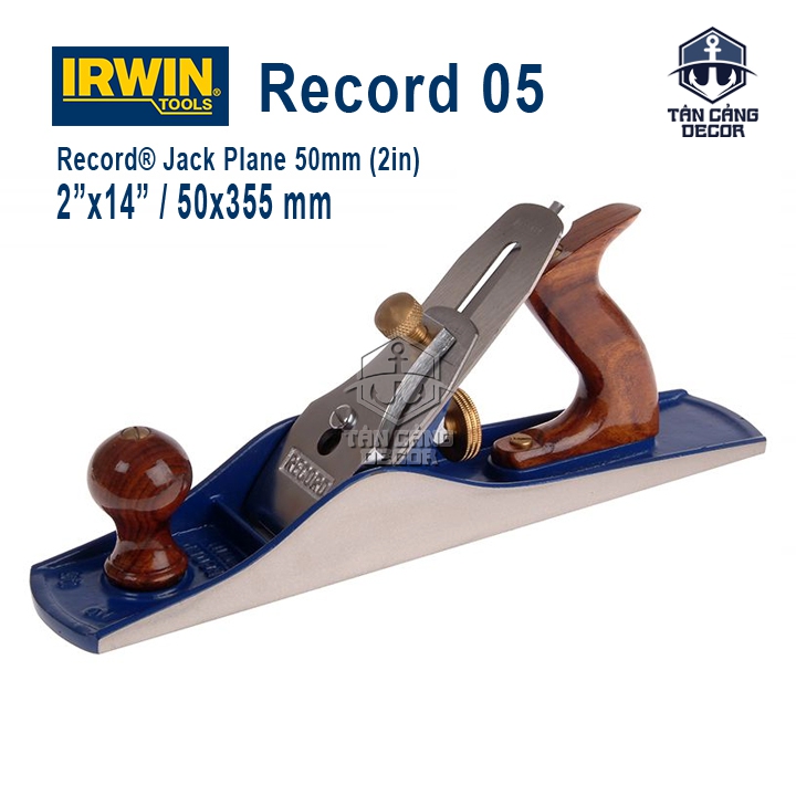 Bào Gỗ Cầm Tay 50mm IRWIN Record No.05 Jack Plane