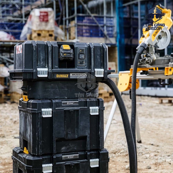Máy Hút Bụi Khô Dùng Pin Hệ Thùng Tstak DeWalt 20V DCV586 ( Thân Máy ) ( Có Remote Điều Khiển ) - Ảnh 8