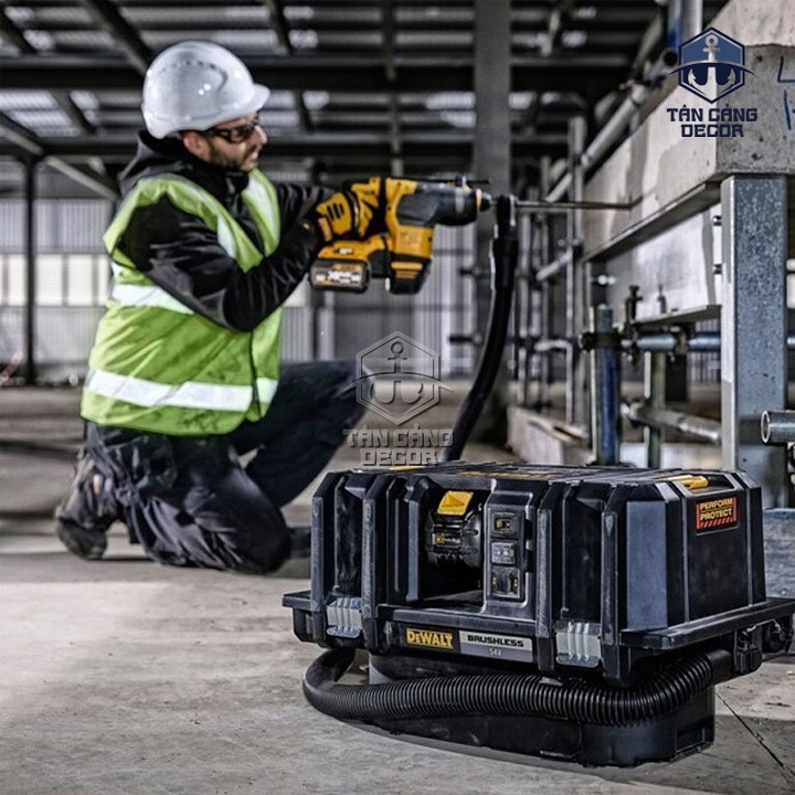 Máy Hút Bụi Khô Dùng Pin Hệ Thùng Tstak DeWalt 20V DCV586 ( Thân Máy ) ( Có Remote Điều Khiển ) - Ảnh 9