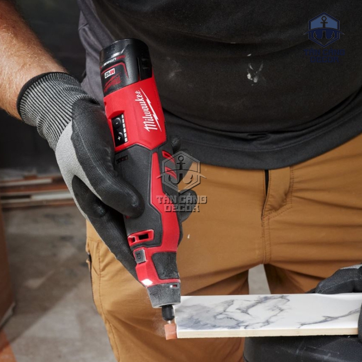 Máy Mài Thẳng, Mài Khuôn Dùng Pin Milwaukee M12 BLROT-0 (Thân Máy) - Ảnh 6