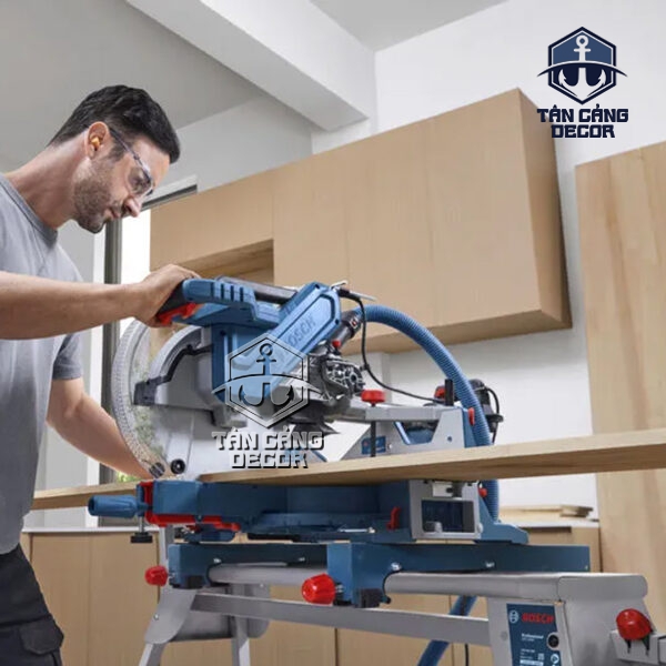 Máy Cưa Cắt Đa Góc Trục Trượt Bosch GCM 340 305D 1800W - Ảnh 8