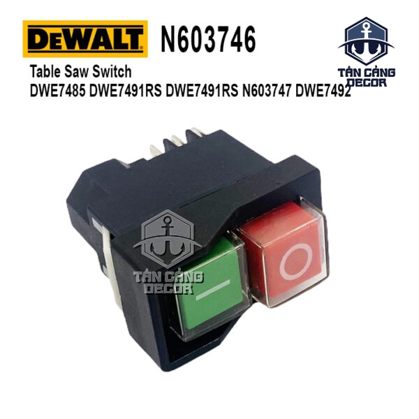 N603747 Công Tắc Thay Thế Cho Máy Cưa Bàn DWE7492