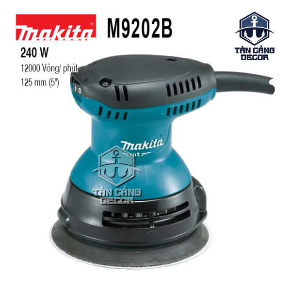 Máy Chà Nhám Tròn 125 mm Makita M9202B 240W
