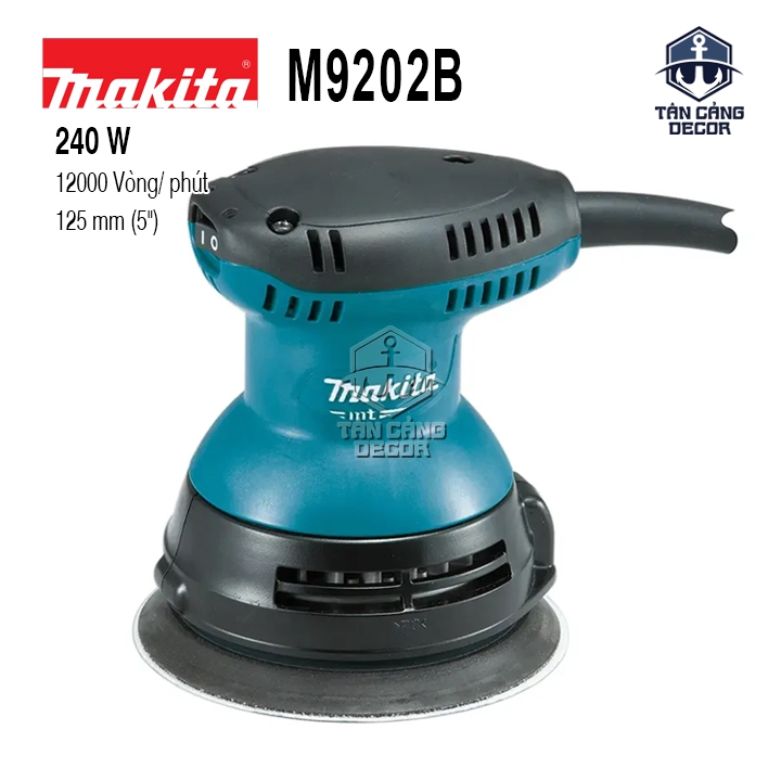 Máy Chà Nhám Tròn 125 mm Makita M9202B 240W