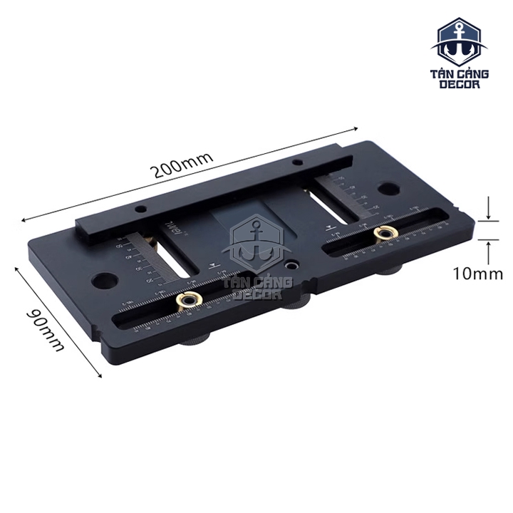 Bộ Cữ Định Vị Lắp Tay Nắm Nhôm Hợp Kim Ganwei - Ảnh 2