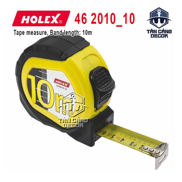 Thước Cuộn Thép 10 M Holex 462010 10
