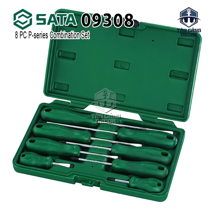 Bộ Mũi Vít, Tay Vặn Tự Động Đảo Chiều 80 Chi Tiết Sata 09326
