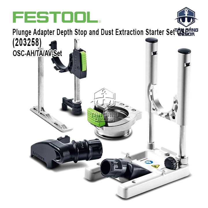 Bộ Cử Cắt Rung & Thu Bụi Festool OSC-AH/TA/AV-Set (203258) Cho Máy Cắt Rung OSC 18