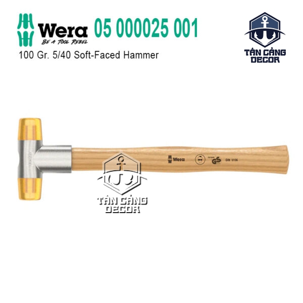 Búa Đầu Nhựa 40 mm Wera 05 000025 001