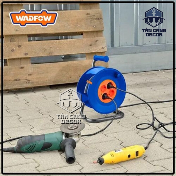 Alternative view of Rulo Cuốn Dây Điện 25 m Wadfow WEJ8380 – Extension Reel 3×1.5 mm