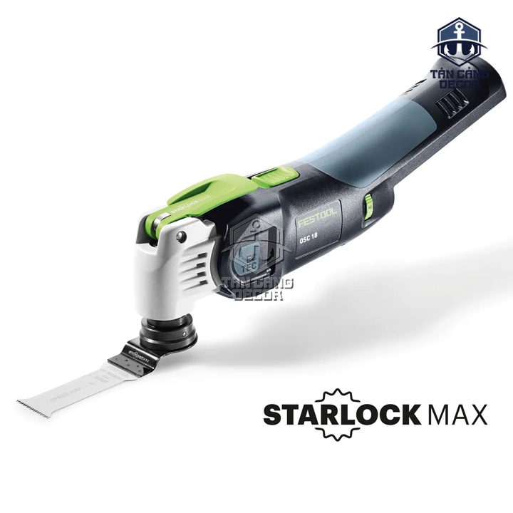 Máy Cắt Rung Đa Năng Dùng Pin Festool OSC 18 E-Basic Vecturo (576589) (Thân Máy) - Ảnh 3
