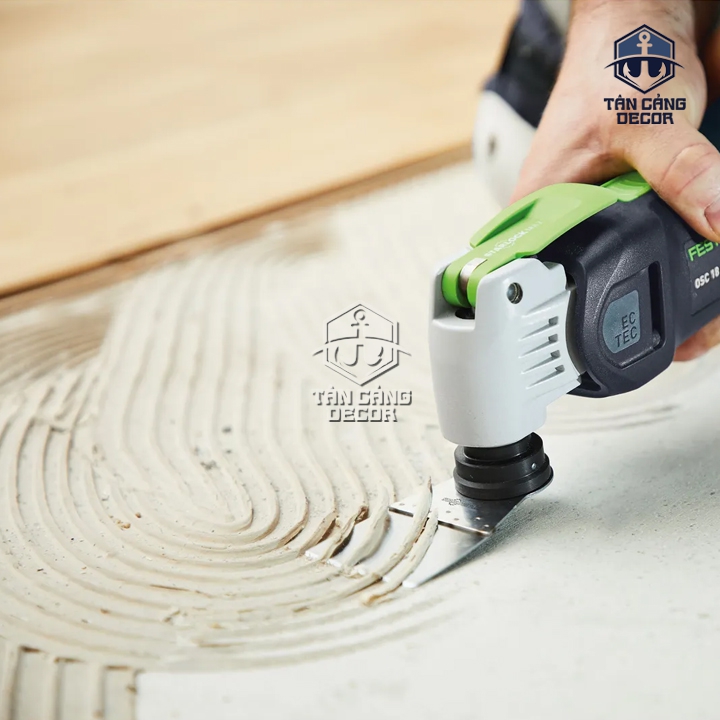 Máy Cắt Rung Đa Năng Dùng Pin Festool OSC 18 E-Basic Vecturo (576589) (Thân Máy) - Ảnh 5